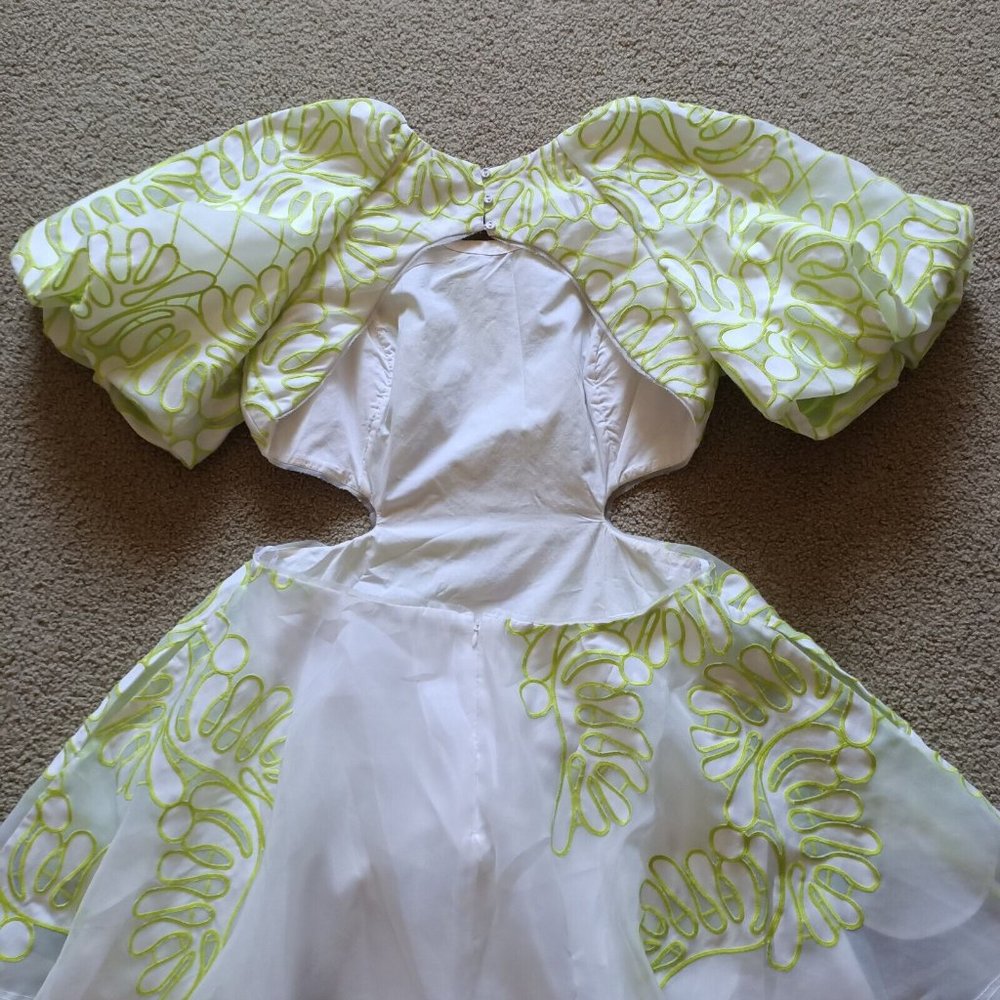 Aje Botanical Applique Mini Dress - Size AU 16 / US 12 - Picture 6 of 16